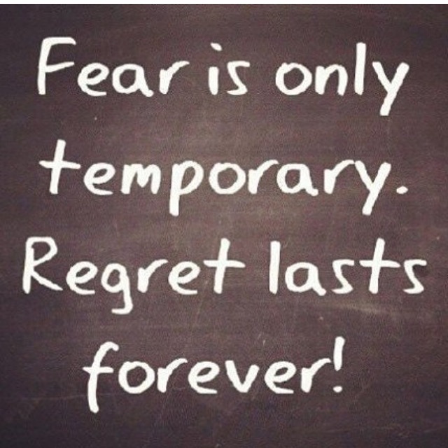 Fear Temp Regret Forever